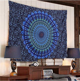 Home Furnishing Bohemian Mandala Tapestry Wall Hanging Sandy Beach Picnic Throw Rug Blanket Camping Tent Travel Sleeping Pad