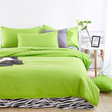 Bedding Sets Simple Wine Red Deep Purple Striped Bed Sheet Duver Quilt Cover Pillowcase Soft Comfortable King Queen Full Twin