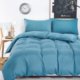 Bedding Sets Simple Wine Red Deep Purple Striped Bed Sheet Duver Quilt Cover Pillowcase Soft Comfortable King Queen Full Twin