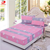 Fitted bed cover mattress cover angel heart elastic bed cover cushion cloth fitted sheet bedspraeds pillowcase fitted 3pcs/set