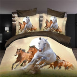 Medusa 3d wolf  king/queen/twin size 3/4pcs bedding set of duvet/doona cover bed sheet pillow cases bed linen set