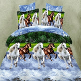 Medusa 3d wolf  king/queen/twin size 3/4pcs bedding set of duvet/doona cover bed sheet pillow cases bed linen set