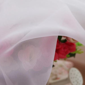 Europe Solid White Yarn Curtain Window Tulle Curtains For Living Room Kitchen Modern Window Treatments Voile Curtain P184Z40