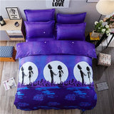 Cartoon/Animal Dog Kids /Adult Bedding Set 4pcs Queen King Full Twin Size Duvet Cover Set Pillowcase Bedsheet Bed Lining Home