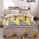 Cartoon/Animal Dog Kids /Adult Bedding Set 4pcs Queen King Full Twin Size Duvet Cover Set Pillowcase Bedsheet Bed Lining Home