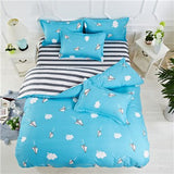 Cartoon/Animal Dog Kids /Adult Bedding Set 4pcs Queen King Full Twin Size Duvet Cover Set Pillowcase Bedsheet Bed Lining Home