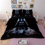 HD 5D 3D Star Wars Film Bedding Set King Queen full Twin Size 3PCS black Duvet Cover Sheet PillowCase housse de couette ropa