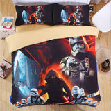 HD 5D 3D Star Wars Film Bedding Set King Queen full Twin Size 3PCS black Duvet Cover Sheet PillowCase housse de couette ropa