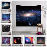 Galaxy Hanging Wall Tapestry Hippie Retro Home Decor Yoga Beach Towel 150x130cm/150x100cm YYY9233