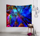 Galaxy Hanging Wall Tapestry Hippie Retro Home Decor Yoga Beach Towel 150x130cm/150x100cm YYY9233