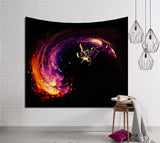 Galaxy Hanging Wall Tapestry Hippie Retro Home Decor Yoga Beach Towel 150x130cm/150x100cm YYY9233
