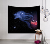 Galaxy Hanging Wall Tapestry Hippie Retro Home Decor Yoga Beach Towel 150x130cm/150x100cm YYY9233