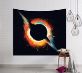 Galaxy Hanging Wall Tapestry Hippie Retro Home Decor Yoga Beach Towel 150x130cm/150x100cm YYY9233