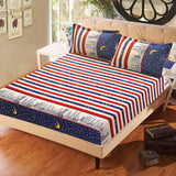 Fitted bed cover mattress cover angel heart elastic bed cover cushion cloth fitted sheet bedspraeds pillowcase fitted 3pcs/set