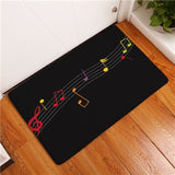 Doormat Carpets Creative Notes Print Mats Floor Kitchen Bathroom Rugs 40X60or50x80cm