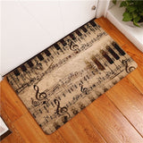 Doormat Carpets Creative Notes Print Mats Floor Kitchen Bathroom Rugs 40X60or50x80cm