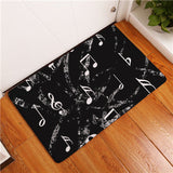 Doormat Carpets Creative Notes Print Mats Floor Kitchen Bathroom Rugs 40X60or50x80cm