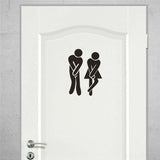 Funny Smile Bathroom Wall Stickers Toilet Home Decoration Waterproof Wall Decals For Toilet Sticker Decorative Poster Home Decor