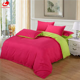 AB side bedding set super king duvet cover set dark blue +beige 3/ 4pcs bedclothes adult bed set man duvet flat sheet 230*250cm