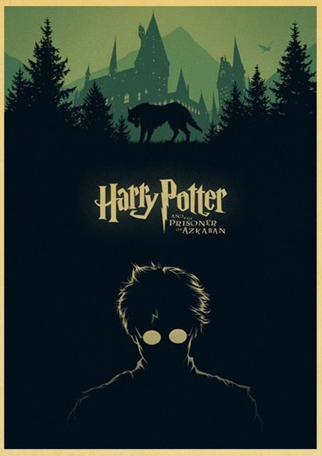 Vintage poster Harry Potter Hogwarts Express Diagon Alley