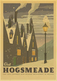 Vintage poster Harry Potter Hogwarts Express Diagon Alley Hogsmeade Kraft paper wall Movie Posters home decor