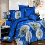 New 3D Bedding Wolves Animals Bedding sets duvet cover bed set bed sheet Queen size 4 pcs Wolves as one