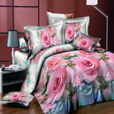 New 3D Bedding Wolves Animals Bedding sets duvet cover bed set bed sheet Queen size 4 pcs Wolves as one