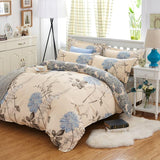 bedding set 5 size green bird bedding set duvet cover set Korean bed sheet +duvet cover +pillowcase pink bed cover bed linen set
