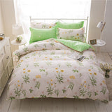 Solstice Cartoon Pink Flamingo Bedding Sets 3/4pcs Children's Boy Girl And Adult Bed Linings Duvet Cover Bed Sheet Pillowcases