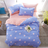 Solstice Cartoon Pink Flamingo Bedding Sets 3/4pcs Children's Boy Girl And Adult Bed Linings Duvet Cover Bed Sheet Pillowcases