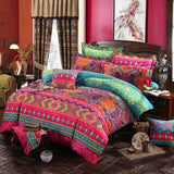 Bohemian bedding sets 3/4pcs Mandala duvet cover set Flat sheet Pillowcase Twin/Full/Queen/king size bedding set bed linens