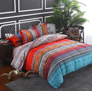 Bohemian bedding sets 3/4pcs Mandala duvet cover set Flat sheet Pillowcase Twin/Full/Queen/king size bedding set bed linens