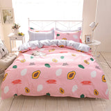 Flower, fruit, fashion3/4pcs bedding sets/bed set/bedclothes for kids/bed linen Duvet Cover Bed sheet Pillowcase,twin full queen