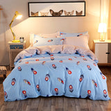 Flower, fruit, fashion3/4pcs bedding sets/bed set/bedclothes for kids/bed linen Duvet Cover Bed sheet Pillowcase,twin full queen