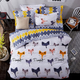 Flower, fruit, fashion3/4pcs bedding sets/bed set/bedclothes for kids/bed linen Duvet Cover Bed sheet Pillowcase,twin full queen