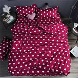 bedding set 5 size green bird bedding set duvet cover set Korean bed sheet +duvet cover +pillowcase pink bed cover bed linen set