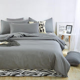 Double side use 2018 spring bedding set Brief style bed linens 5 size zebra-stripe bed sheet Microfiber brushed bed set bedding