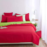 Double side use 2018 spring bedding set Brief style bed linens 5 size zebra-stripe bed sheet Microfiber brushed bed set bedding