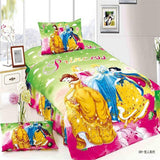 Disney Frozen Princess Practice Girls McQueen Car Moana Bedding Set Children's Boy's Girls Duvet Cover Set Bedroom Decor Twin
