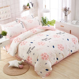 Solstice Fashion Duvet Cover Set Bed Cotton Linens Pillowcase 4pcs Bedding Bed Set Bedding Twin Full Queen Super King 5 size
