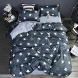 New spring bedding sets sweetheart style creativity space duvet cover set Quilt cover bed sheet pillowcase 4pcs Queen King Twin