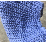 HAKOONA Chunky Knitted Blankets throws Blanket Ultra Plush Decorative Throw Blanket   Queen Bedroom