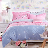 Solstice Cotton Pastoral Flower Cartoon Style Fashion Bedding Bed Linen Bed Sheet Duvet Cover Pillowcase 4pcs Bedding Sets/Queen