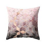 Nordic Style Geometric Cushion Cover Polyester  Pillow Case Black And White Home Decorative Pillows Cover For Sofa Car