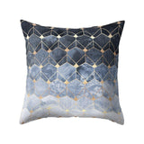Nordic Style Geometric Cushion Cover Polyester  Pillow Case Black And White Home Decorative Pillows Cover For Sofa Car