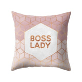 Nordic Style Geometric Cushion Cover Polyester  Pillow Case Black And White Home Decorative Pillows Cover For Sofa Car
