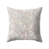 Nordic Style Geometric Cushion Cover Polyester  Pillow Case Black And White Home Decorative Pillows Cover For Sofa Car