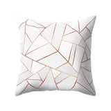 Nordic Style Geometric Cushion Cover Polyester  Pillow Case Black And White Home Decorative Pillows Cover For Sofa Car