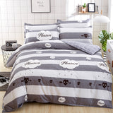 birthday present Duvet Cover flat Bed Sheet linen pillowcase Bedding Sets Full King Twin Queen size  3/ 4pcs