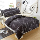birthday present Duvet Cover flat Bed Sheet linen pillowcase Bedding Sets Full King Twin Queen size  3/ 4pcs